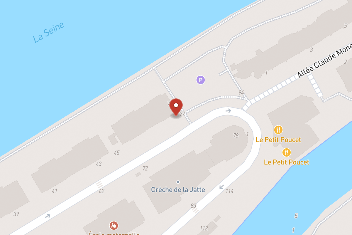Plan de situation — 47 Boulevard Vital Bouhot