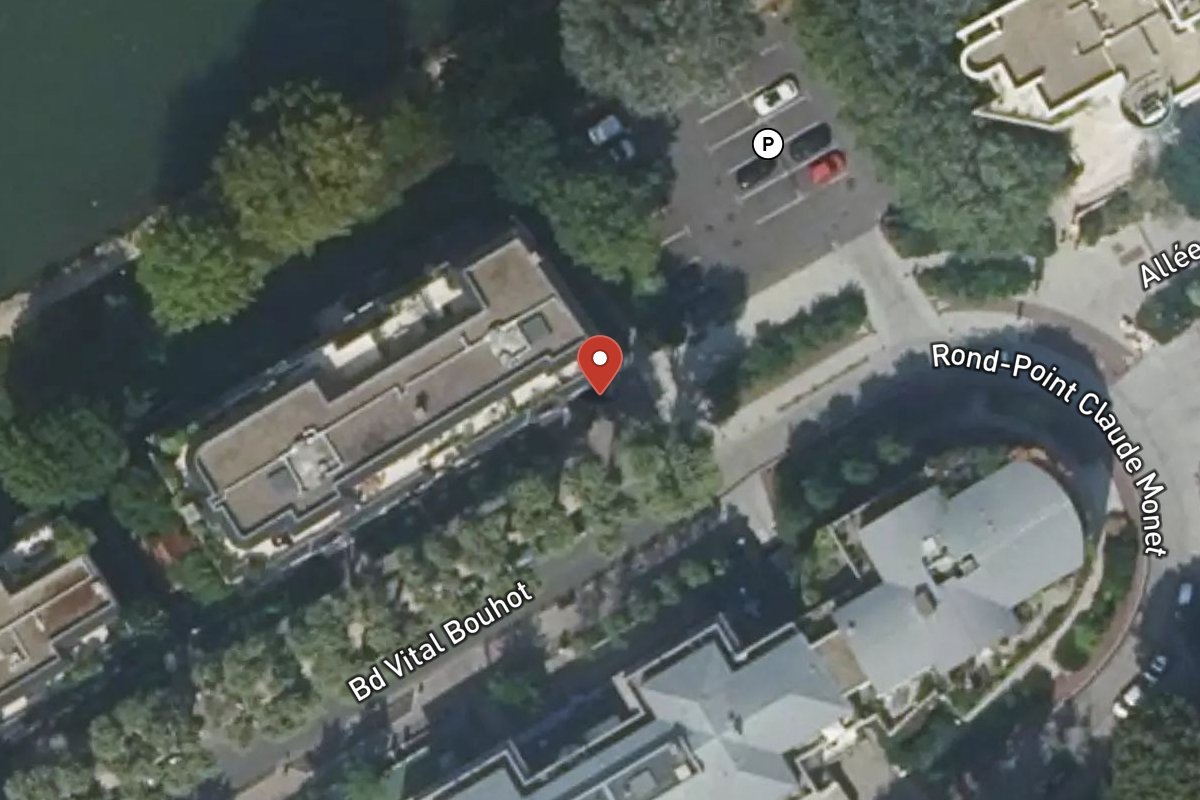 Vue satellite — 47 Boulevard Vital Bouhot