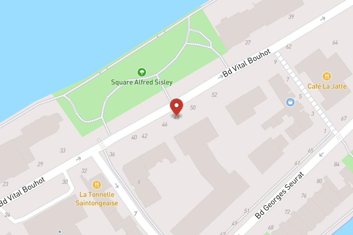 Plan de situation — 48 Boulevard Vital Bouhot