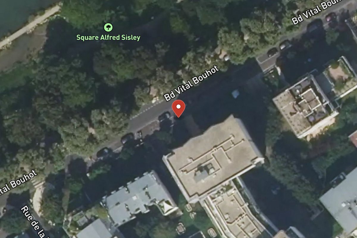Vue satellite — 48 Boulevard Vital Bouhot