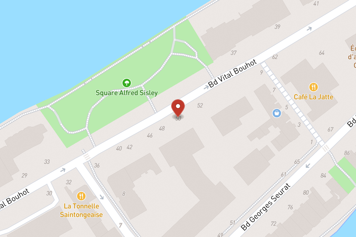 Plan de situation — 50 Boulevard Vital Bouhot