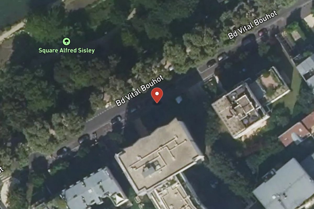 Vue satellite — 50 Boulevard Vital Bouhot