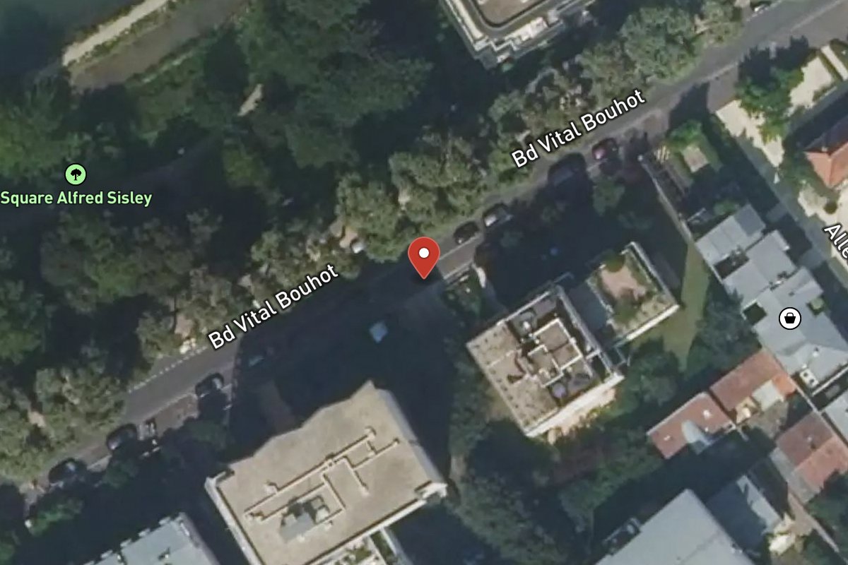 Vue satellite — 52 Boulevard Vital Bouhot