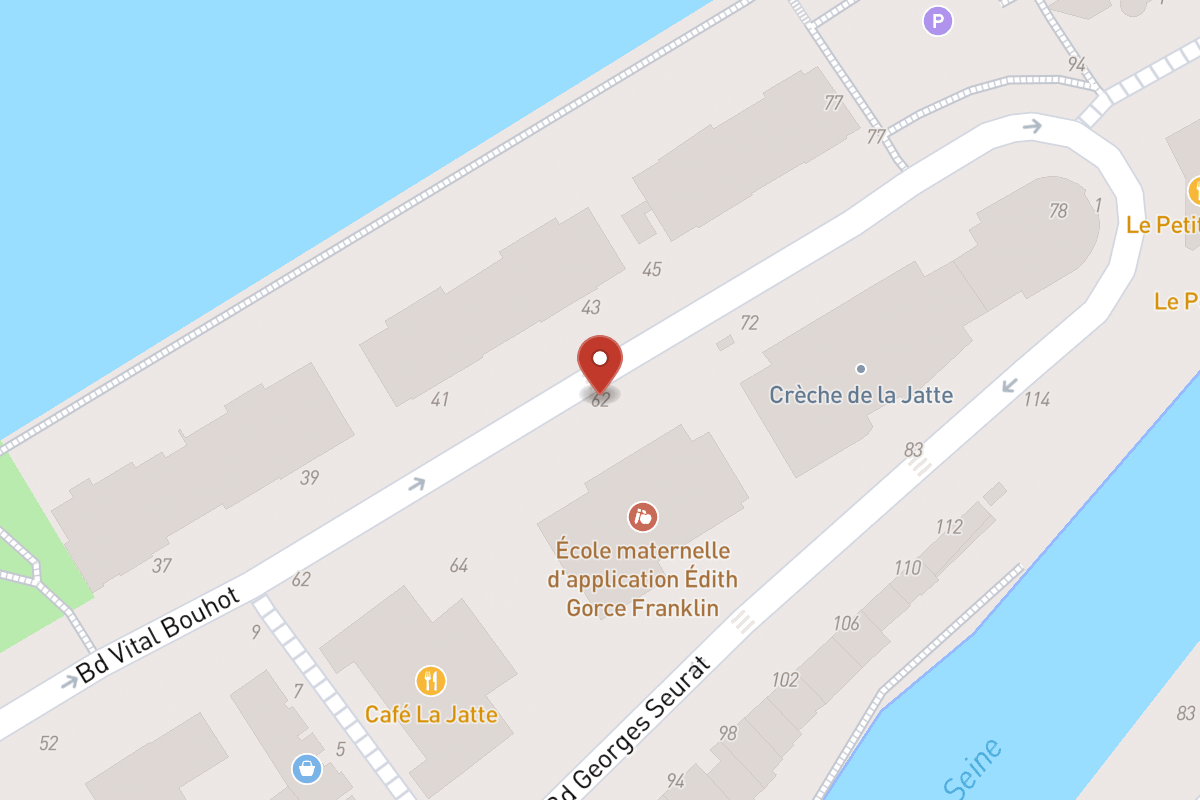 Plan de situation — 62BIS Boulevard Vital Bouhot