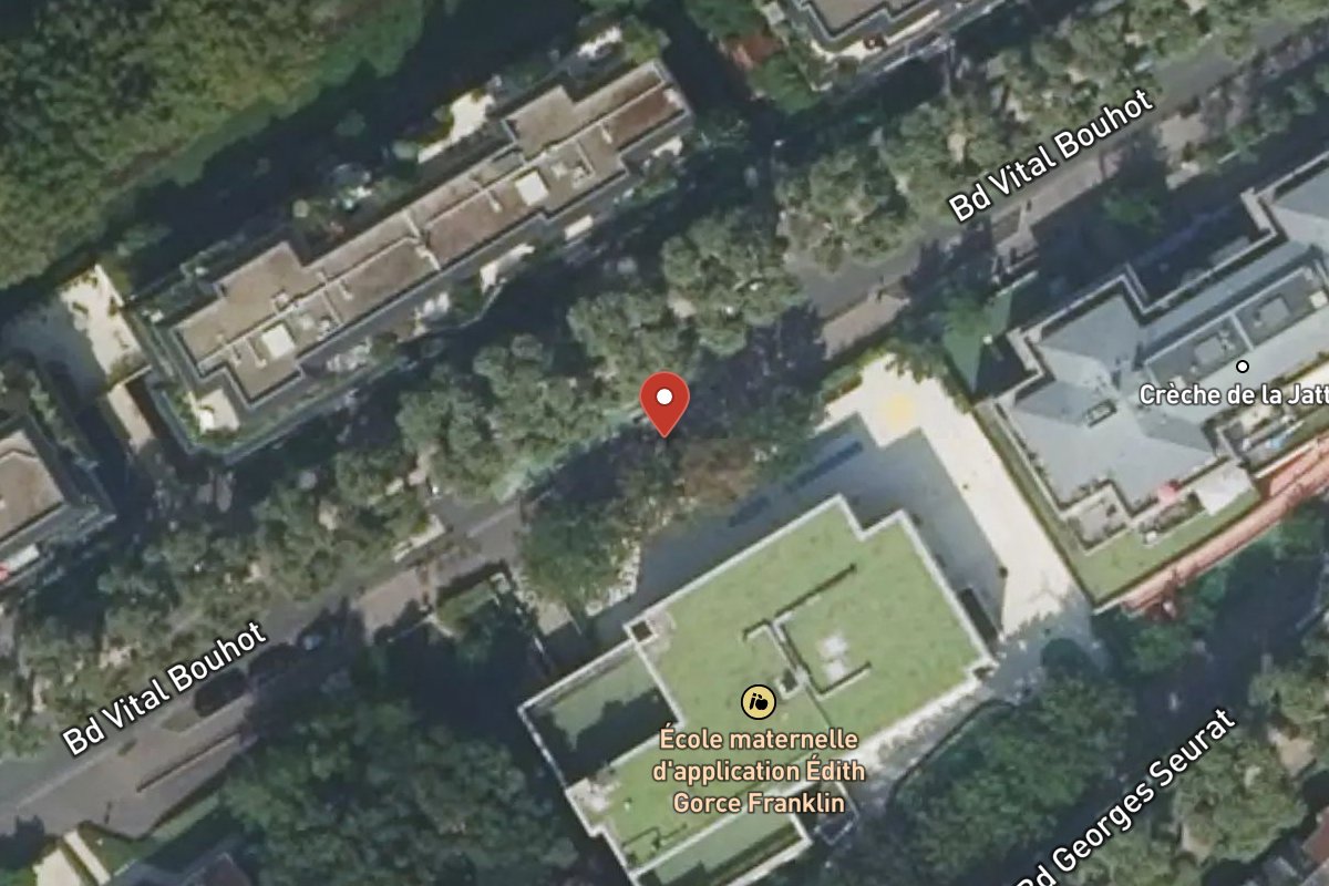 Vue satellite — 62BIS Boulevard Vital Bouhot