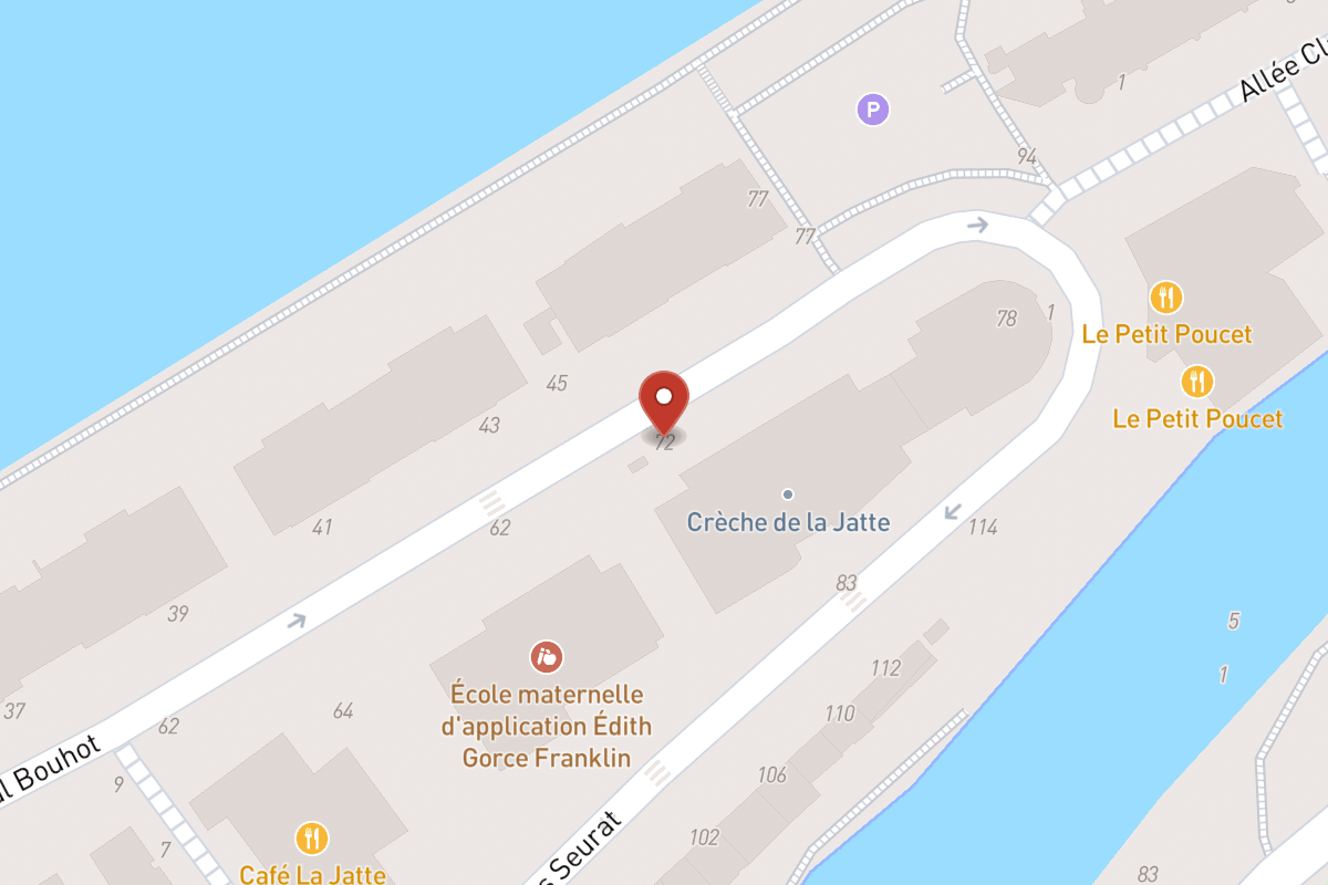 Plan de situation — 72 Boulevard Vital Bouhot