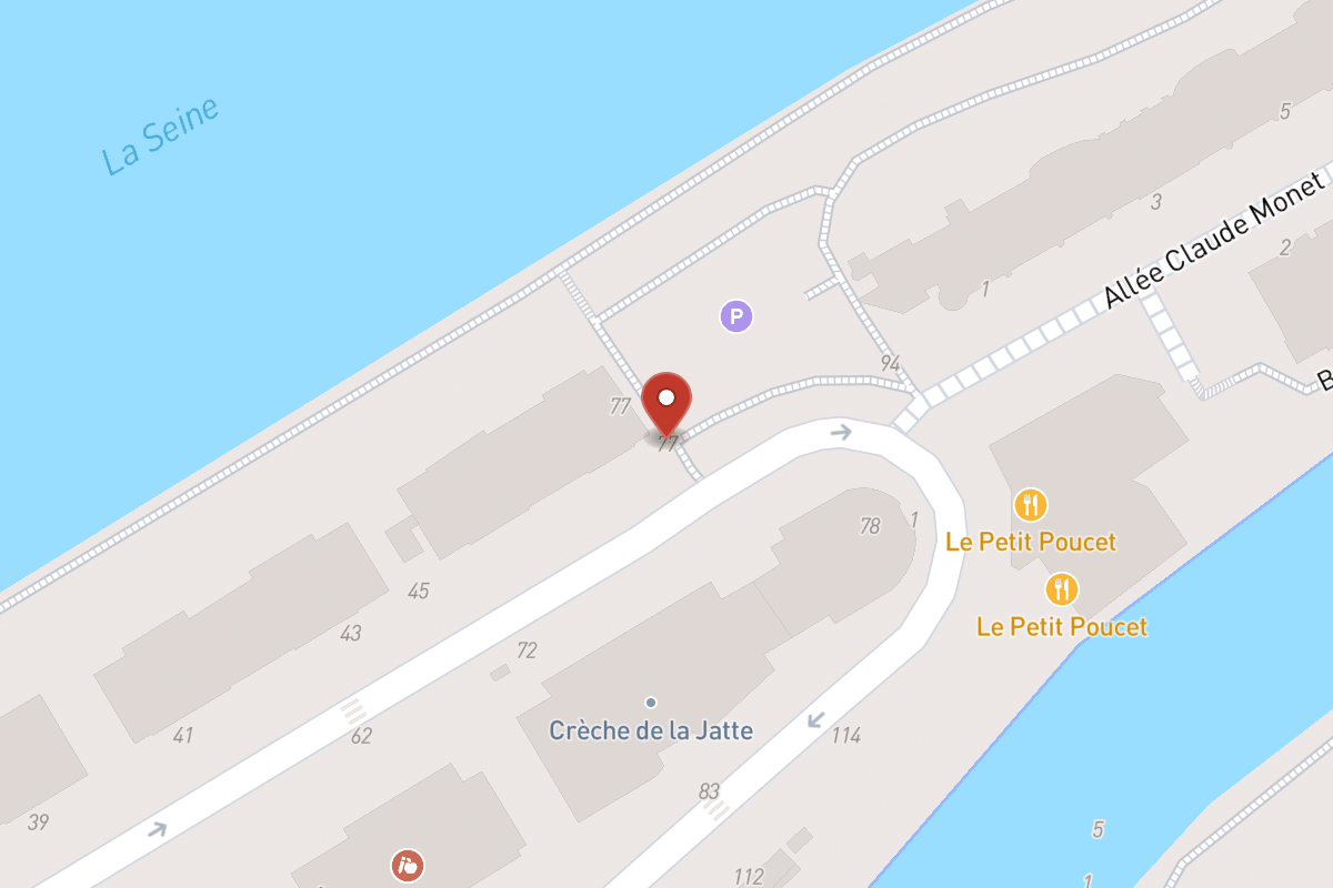 Plan de situation — 77 Boulevard Vital Bouhot