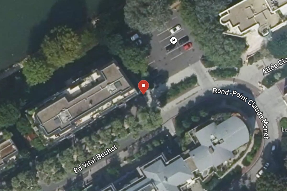 Vue satellite — 77 Boulevard Vital Bouhot