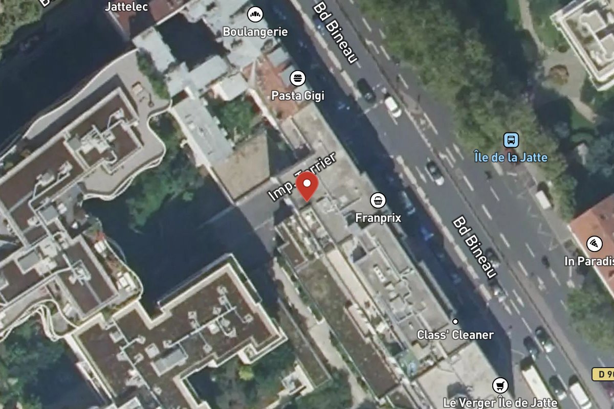 Vue satellite — 1QUATER Impasse Terrier