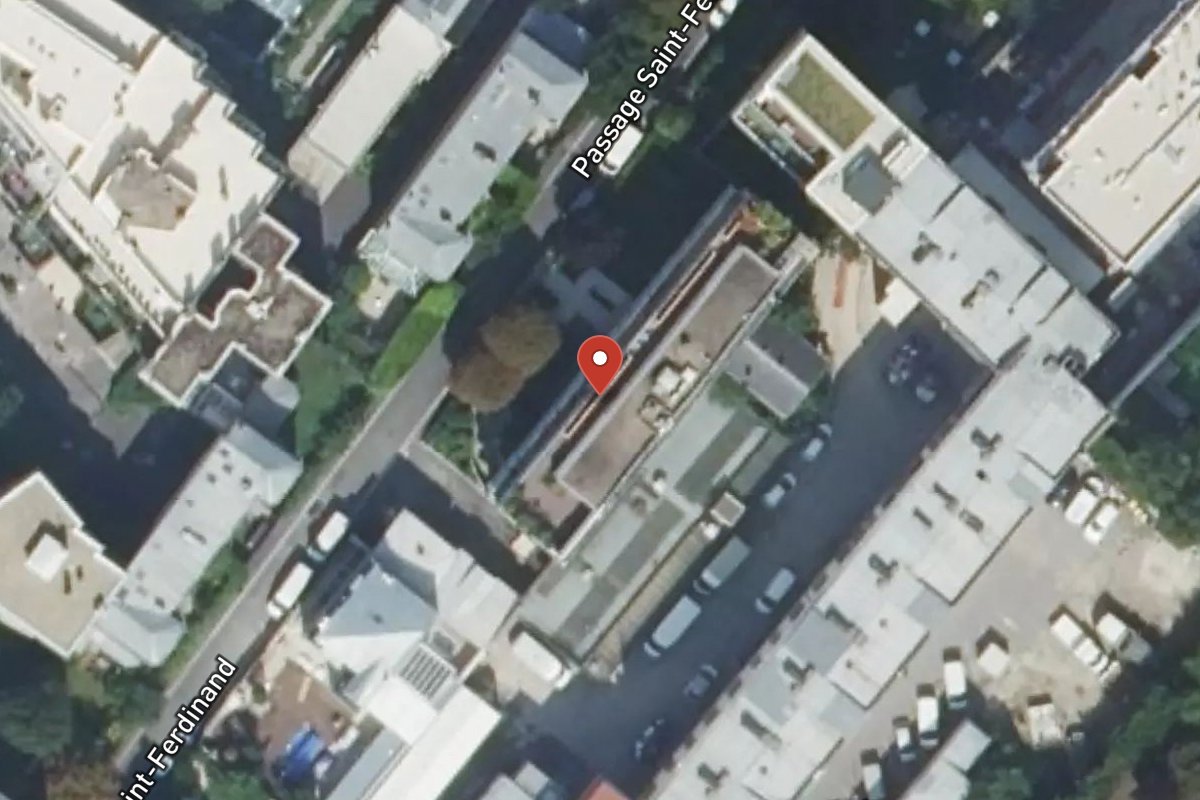Vue satellite — 7 Passage Saint - Ferdinand