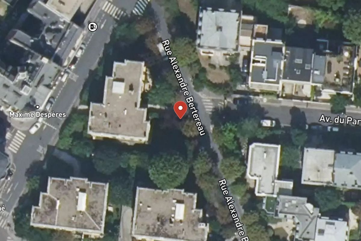 Vue satellite — 2 Rue Alexandre Bertereau