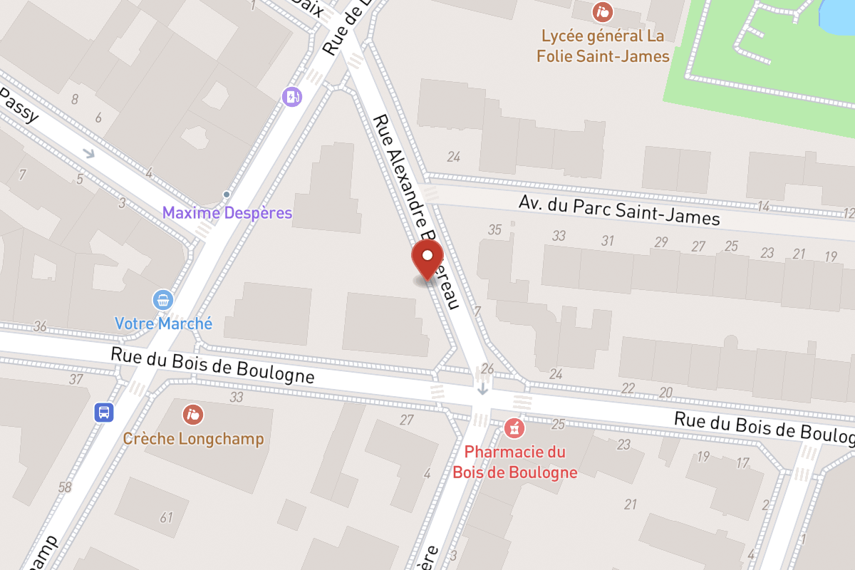 Plan de situation — 4 Rue Alexandre Bertereau