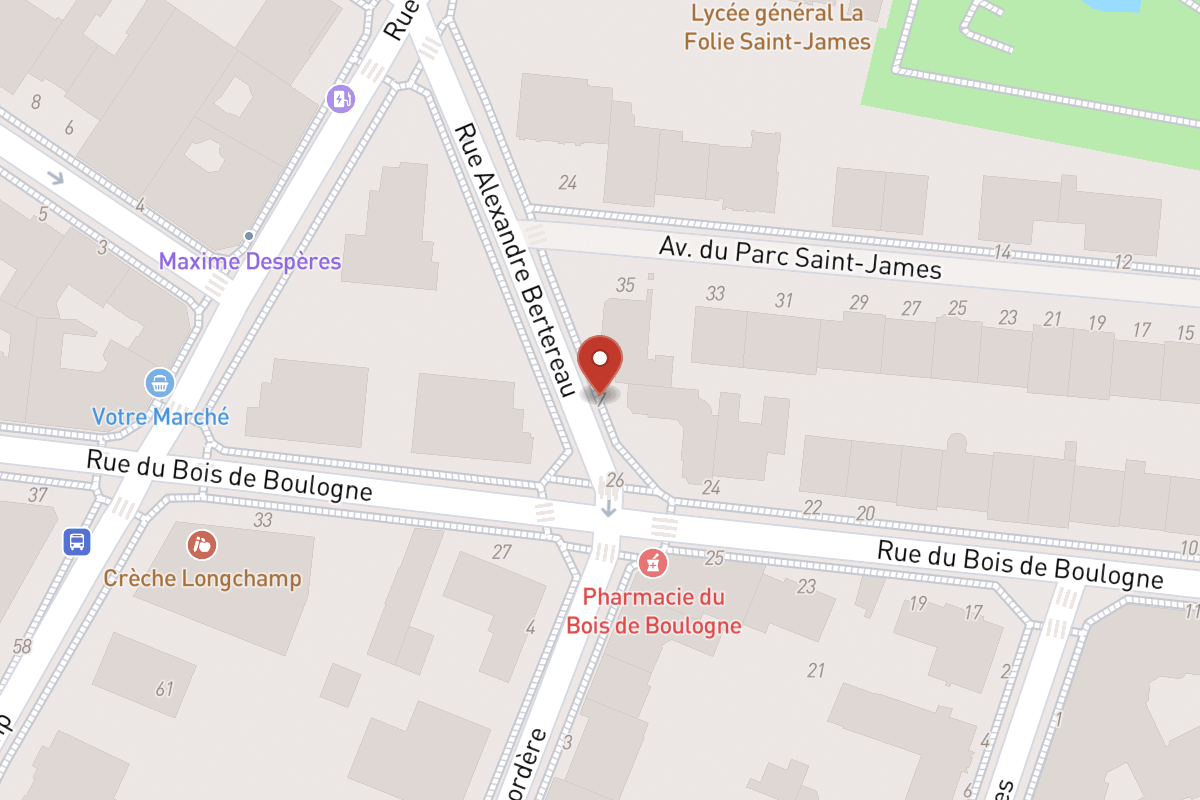Plan de situation — 7 Rue Alexandre Bertereau