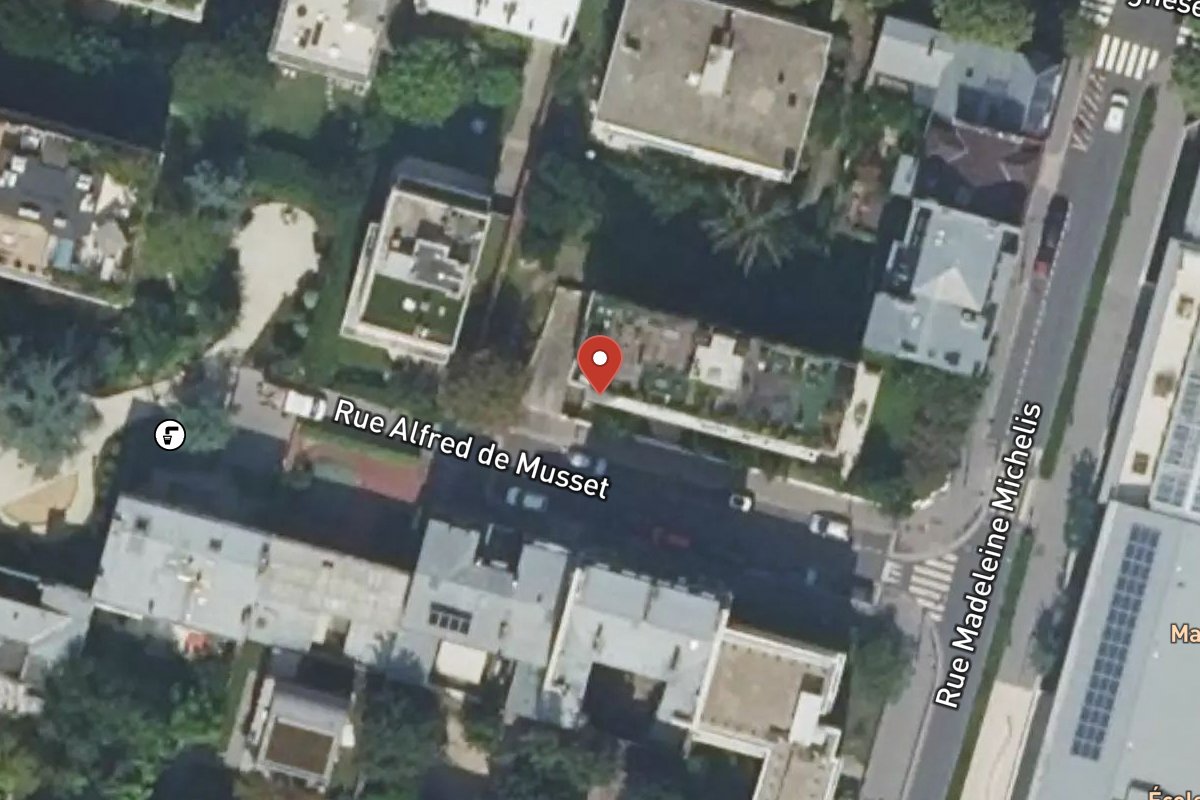 Vue satellite — 11 Rue Alfred de Musset