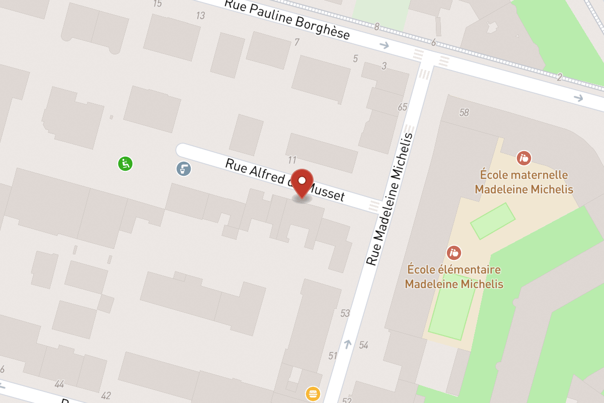 Plan de situation — 3 Rue Alfred de Musset
