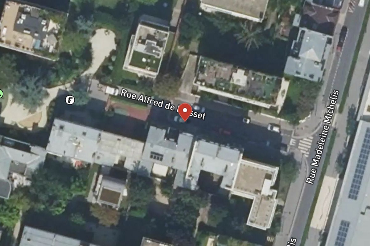 Vue satellite — 7BIS Rue Alfred de Musset