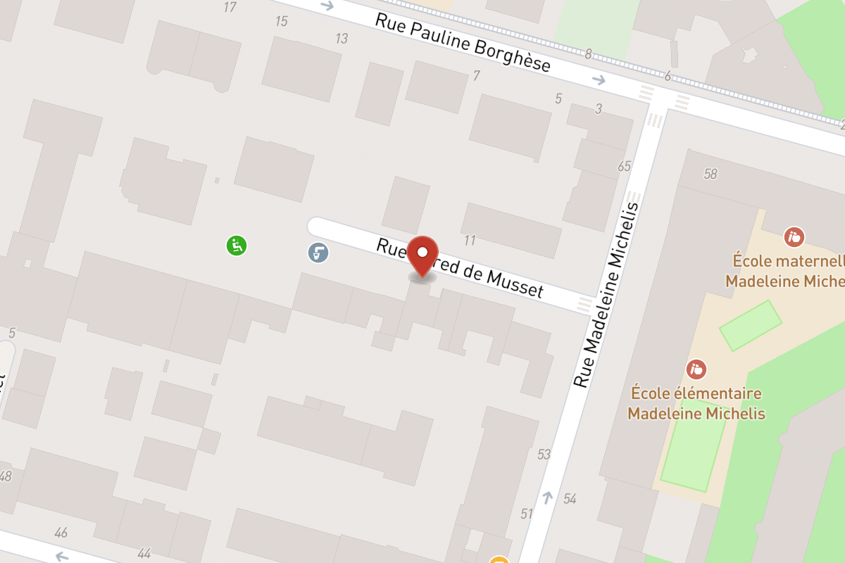 Plan de situation — 7 Rue Alfred de Musset
