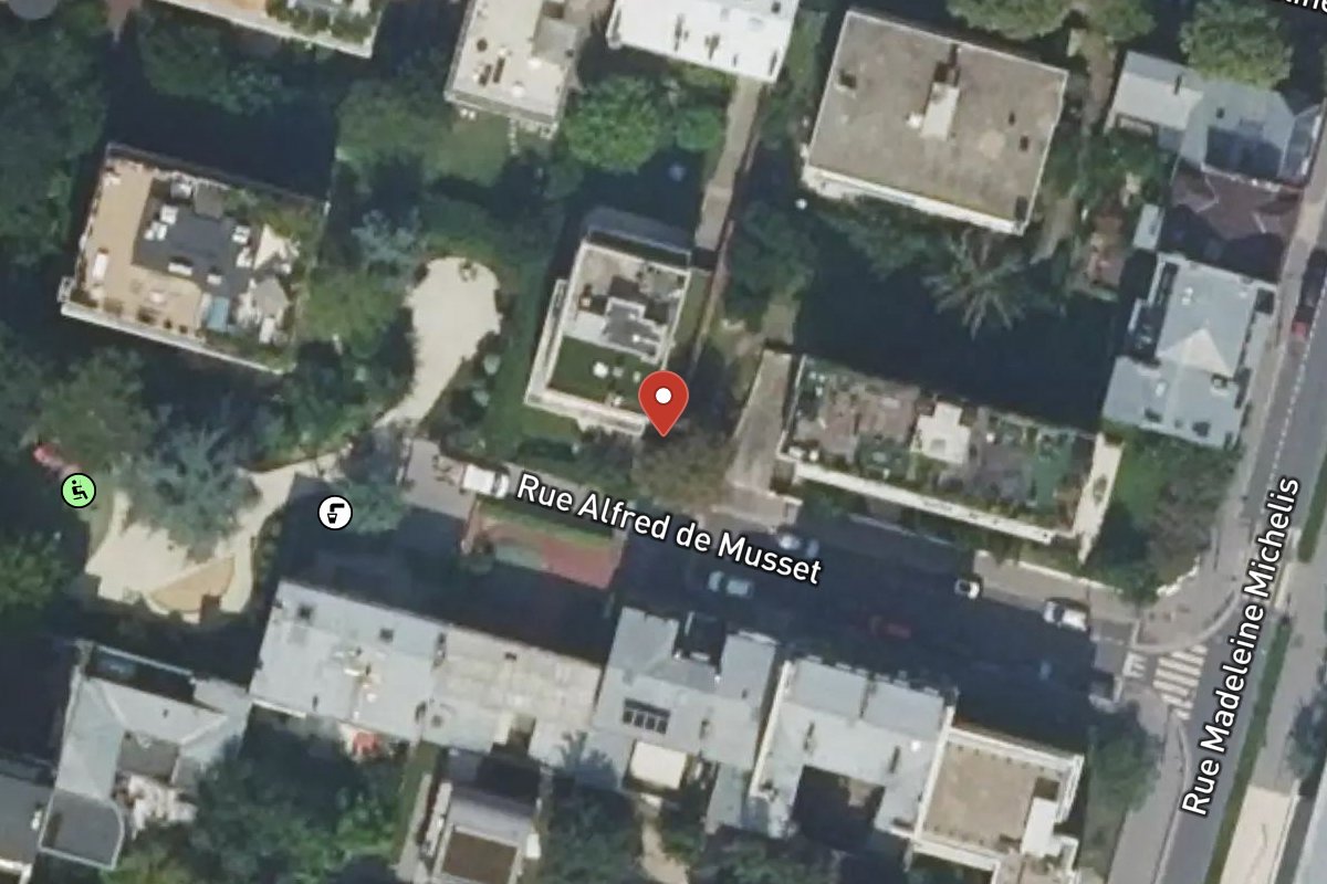 Vue satellite — 9 Rue Alfred de Musset