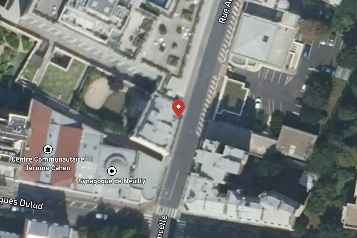 Vue satellite — 10 Rue Ancelle