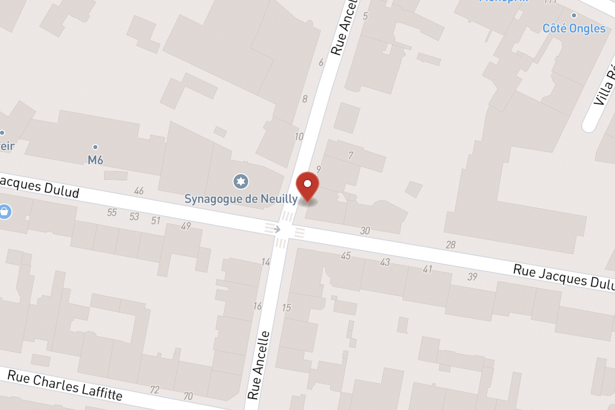 Plan de situation — 11 Rue Ancelle