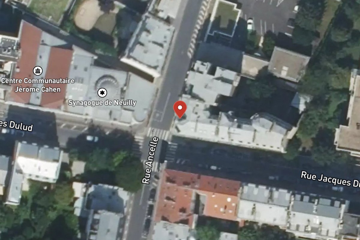 Vue satellite — 11 Rue Ancelle