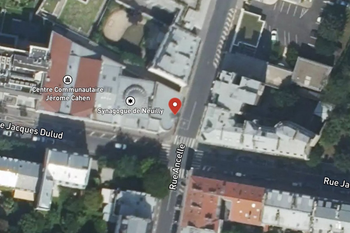 Vue satellite — 12 Rue Ancelle