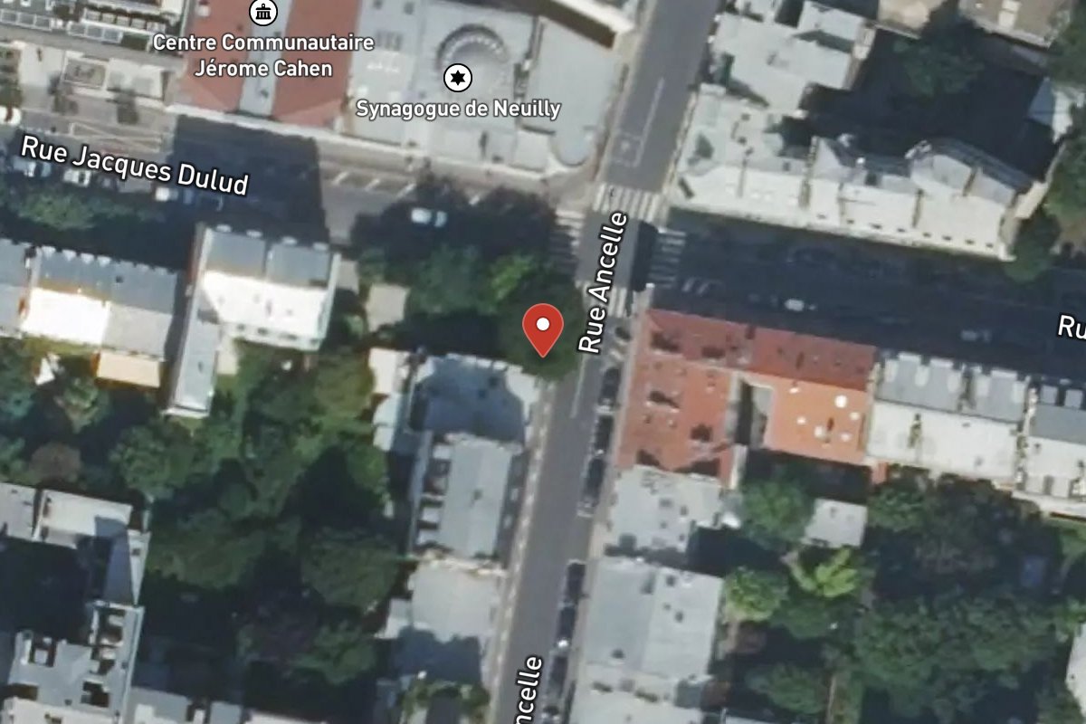 Vue satellite — 14 Rue Ancelle