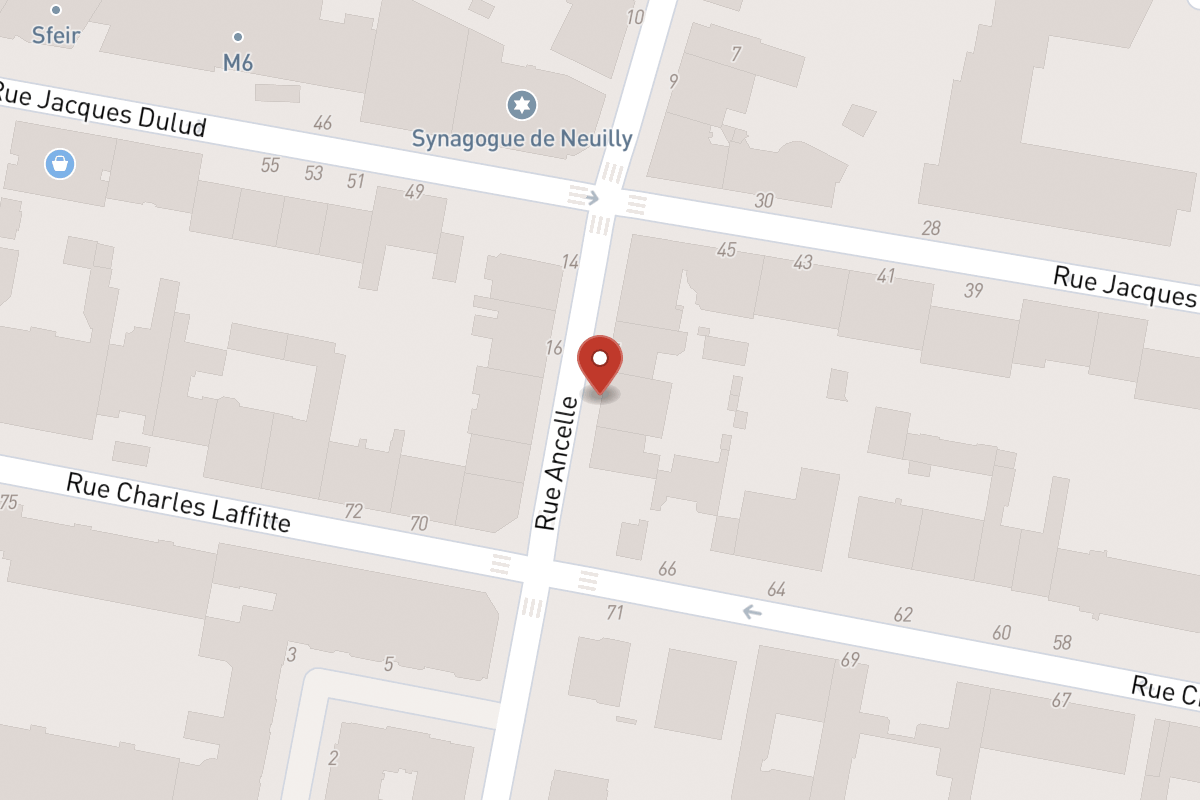 Plan de situation — 17 Rue Ancelle