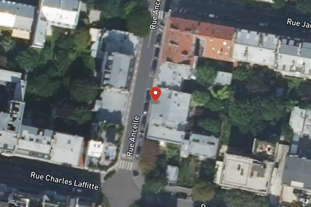 Vue satellite — 17 Rue Ancelle