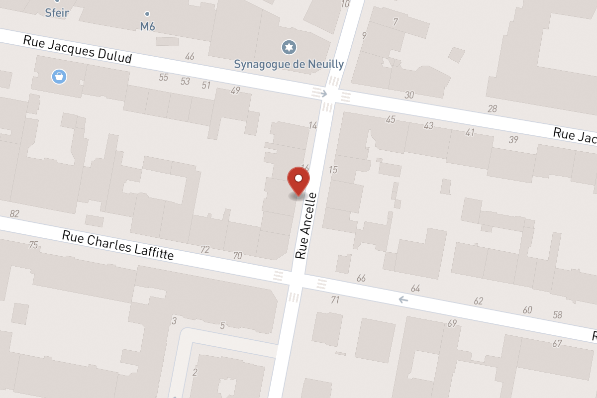 Plan de situation — 18 Rue Ancelle
