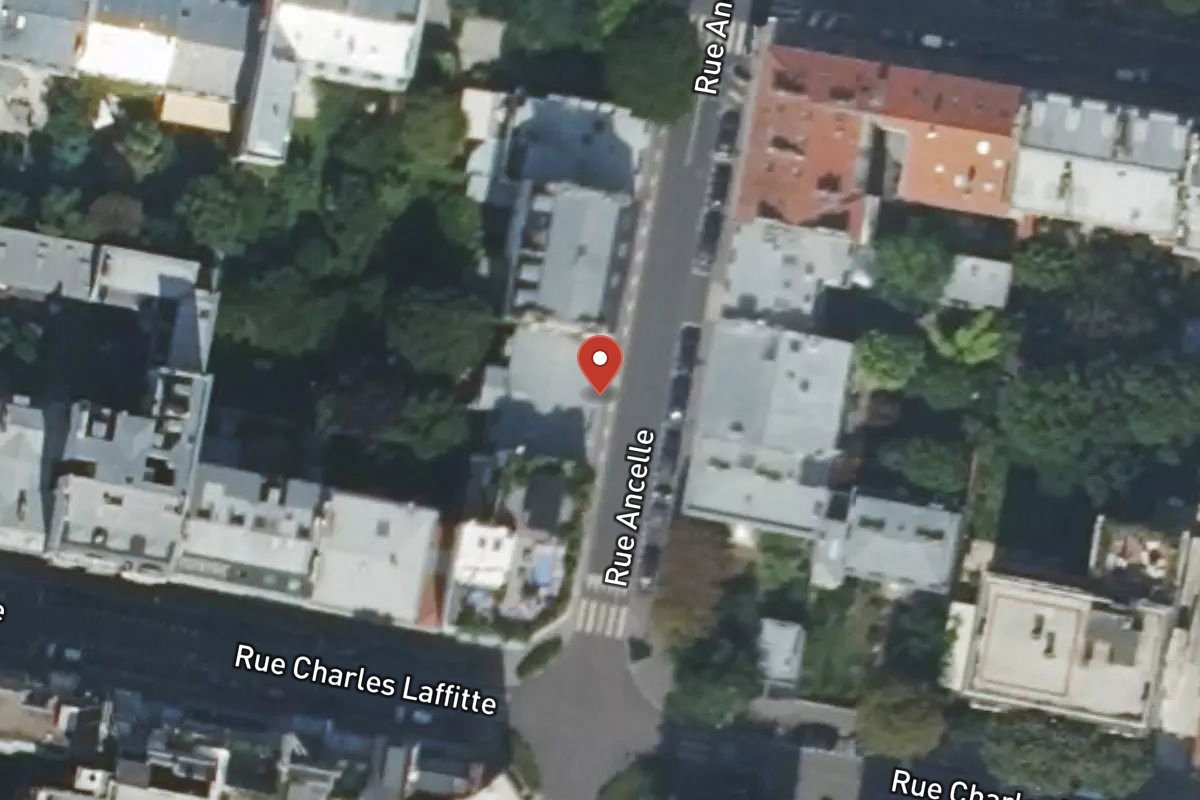 Vue satellite — 18 Rue Ancelle
