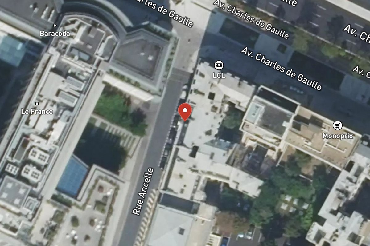Vue satellite — 3 Rue Ancelle