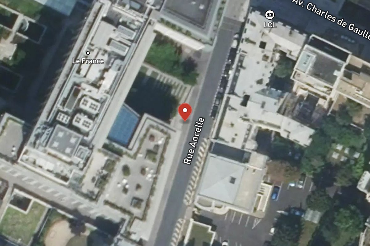 Vue satellite — 4 Rue Ancelle
