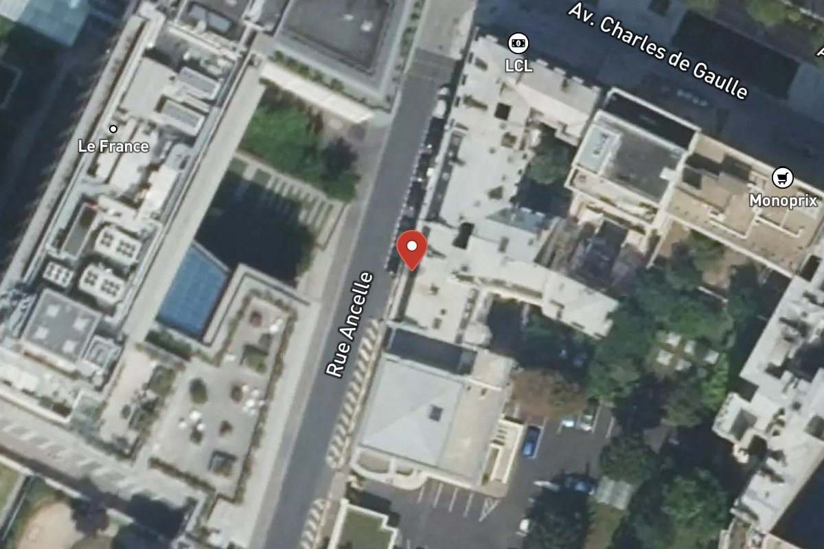 Vue satellite — 5 Rue Ancelle
