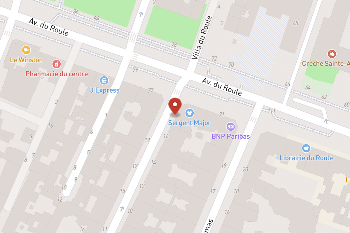 Plan de situation — 18 Rue Angélique Vérien