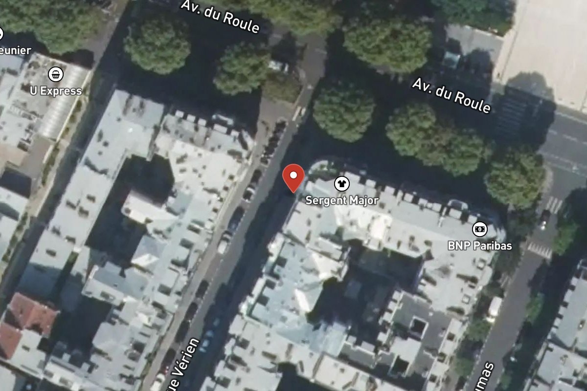 Vue satellite — 18 Rue Angélique Vérien