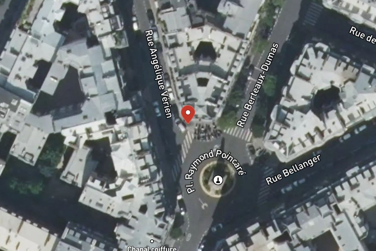 Vue satellite — 2 Rue Angélique Vérien