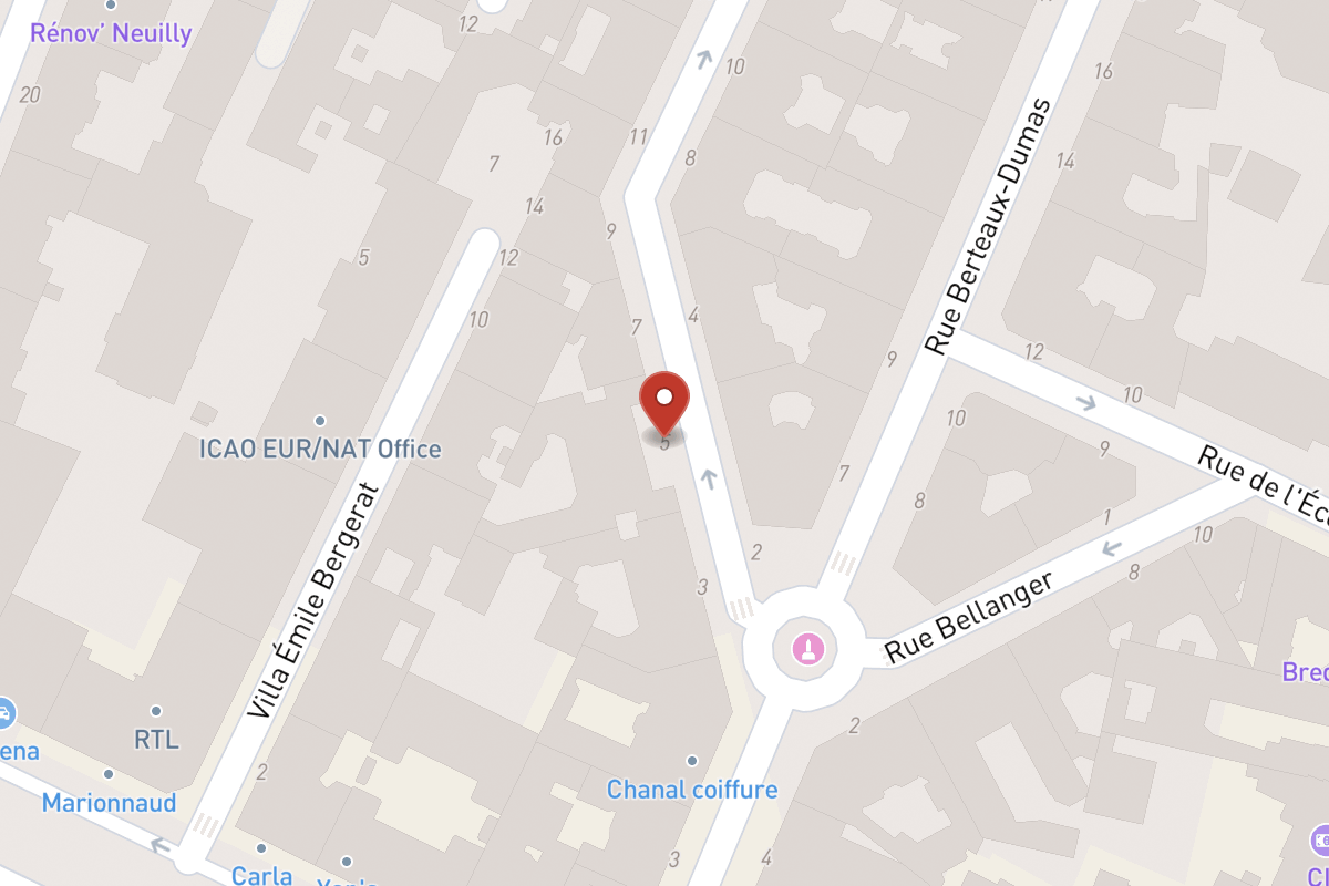 Plan de situation — 5 Rue Angélique Vérien