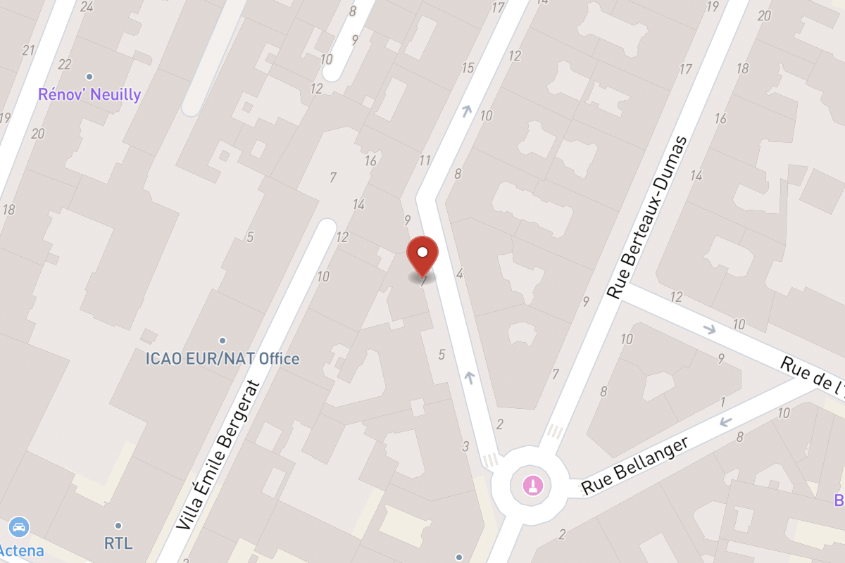 Plan de situation — 7 Rue Angélique Vérien