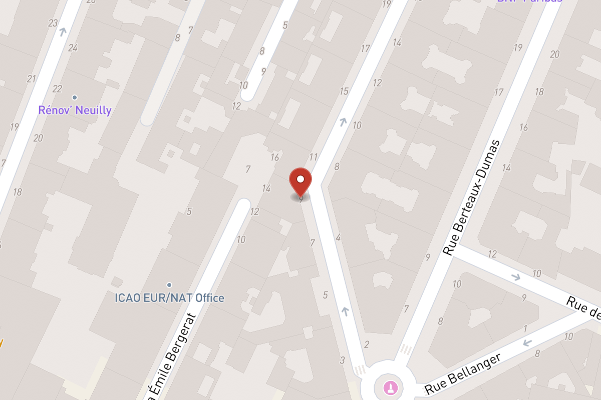 Plan de situation — 9 Rue Angélique Vérien