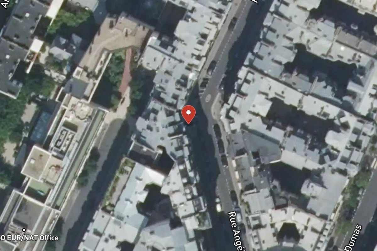 Vue satellite — 9 Rue Angélique Vérien