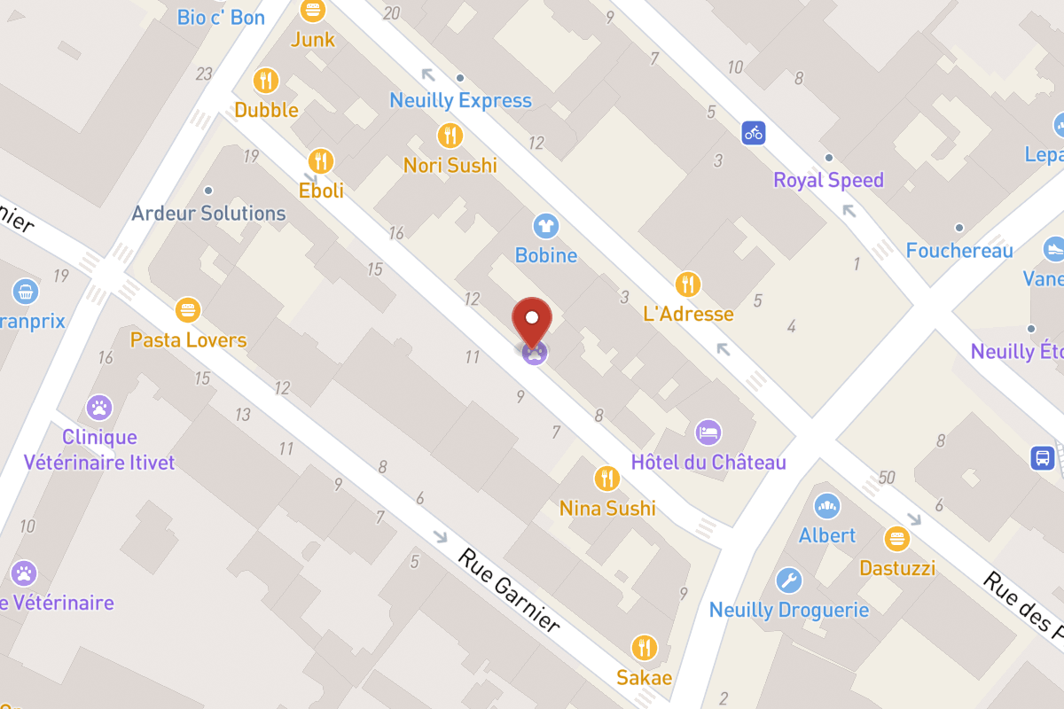 Plan de situation — 10 Rue Bailly