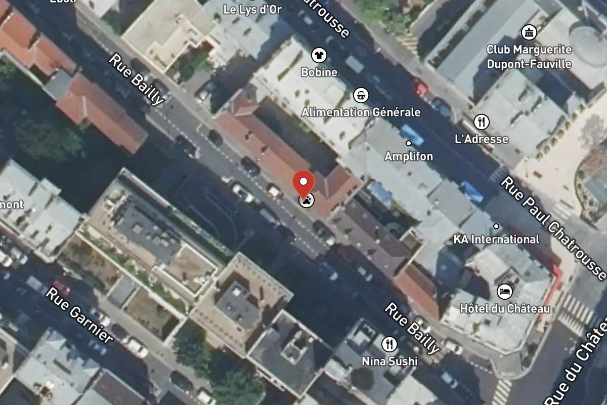 Vue satellite — 10 Rue Bailly