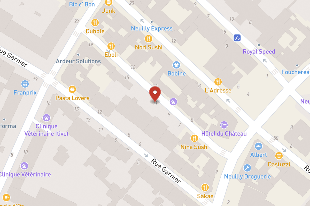 Plan de situation — 11 Rue Bailly
