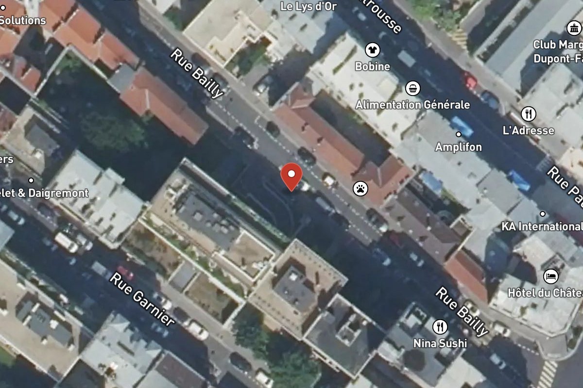 Vue satellite — 11 Rue Bailly