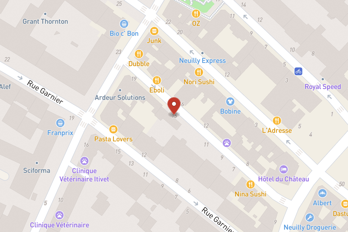 Plan de situation — 15 Rue Bailly