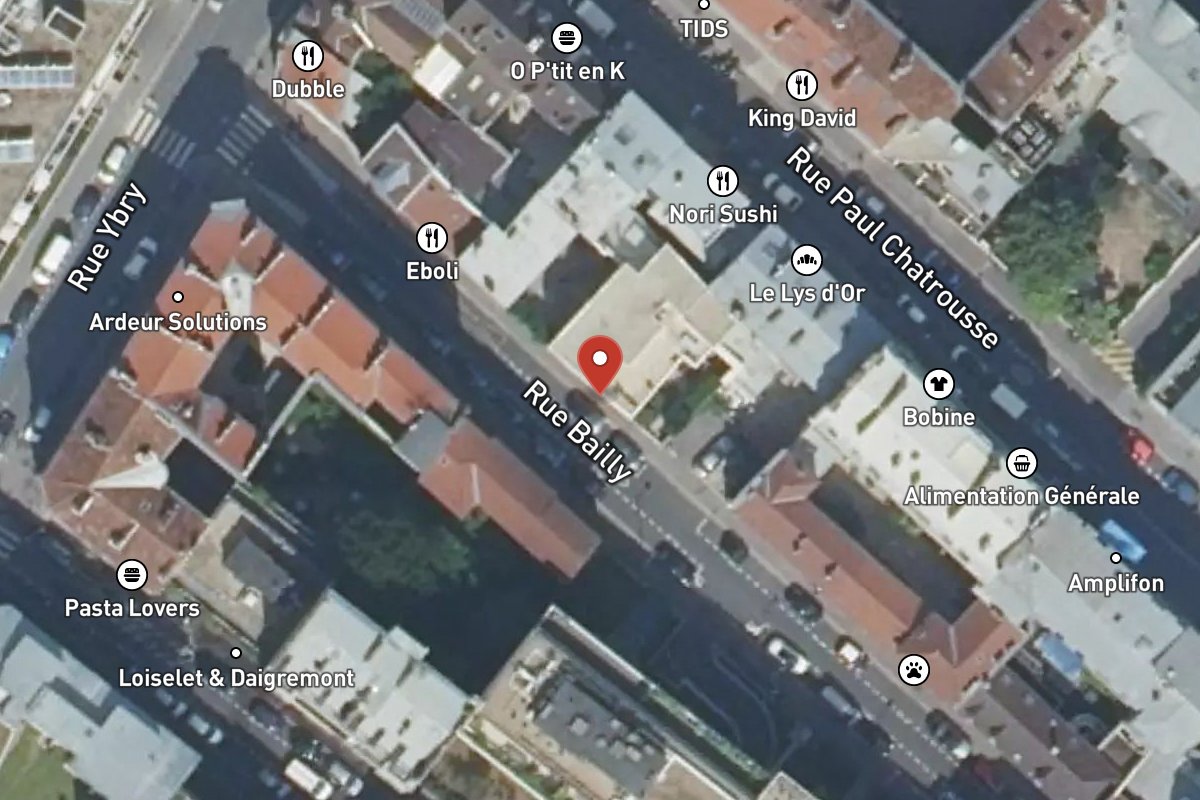 Vue satellite — 16 Rue Bailly