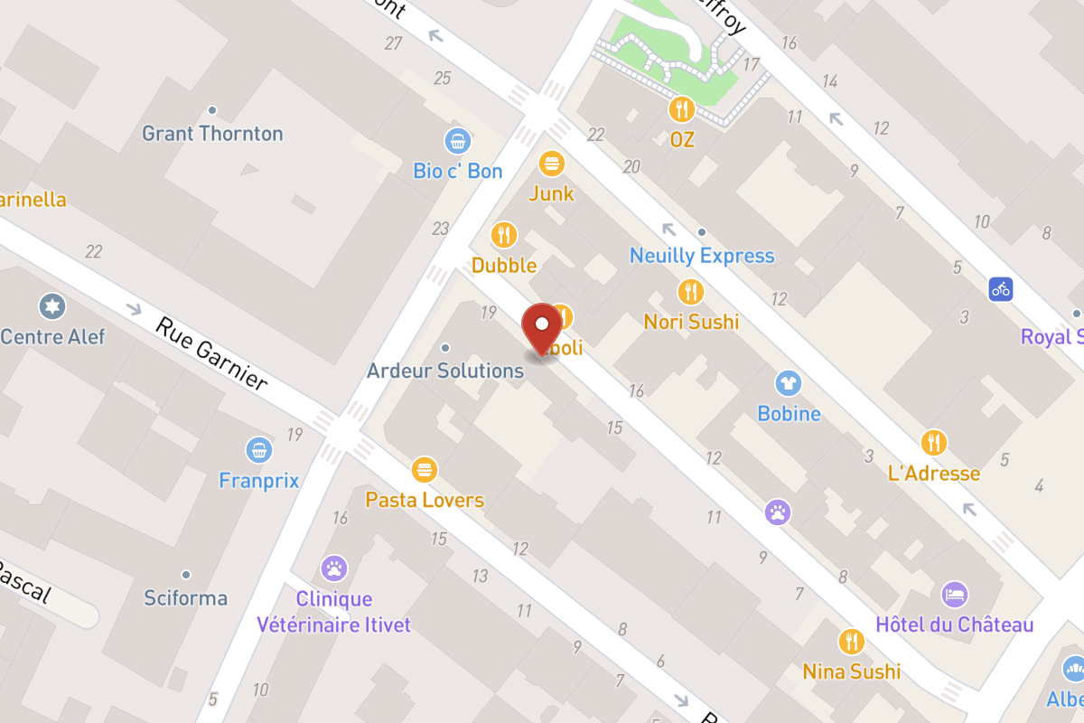 Plan de situation — 17 Rue Bailly