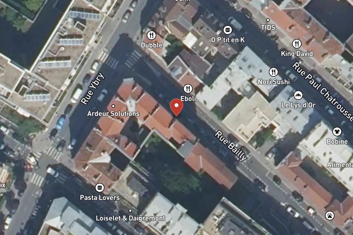 Vue satellite — 17 Rue Bailly