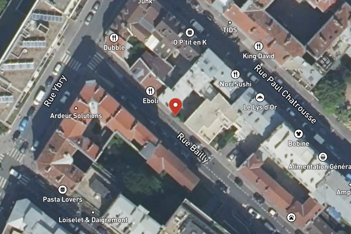 Vue satellite — 18 Rue Bailly